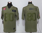 Nike San Francisco 49ers 80 Rice Nike Camo Salute to Service Limited Jersey,baseball caps,new era cap wholesale,wholesale hats